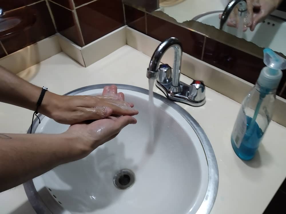 cómo lavarse las manos