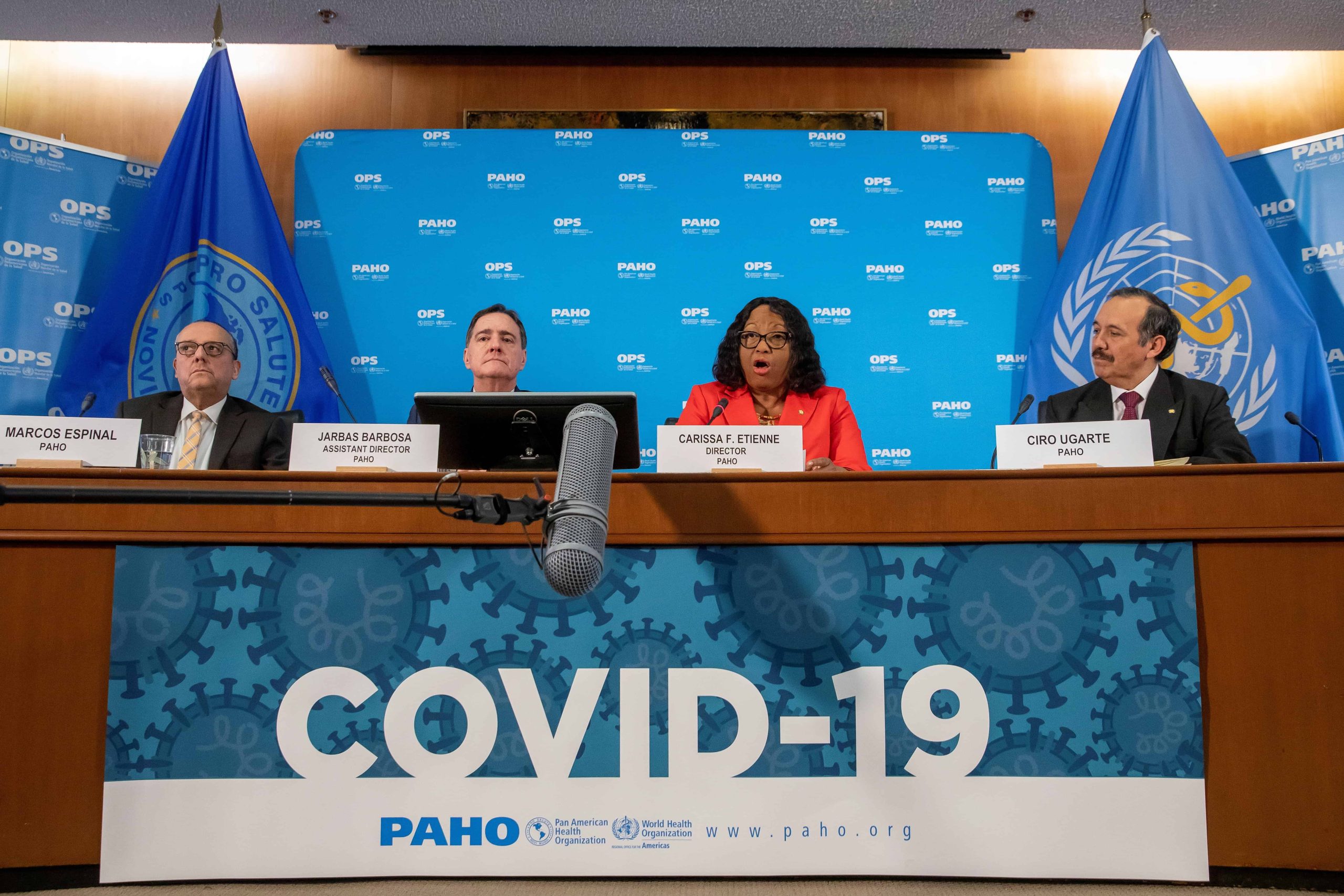 OPS enviará equipos a Venezuela, Haití y Honduras por el coronavirus