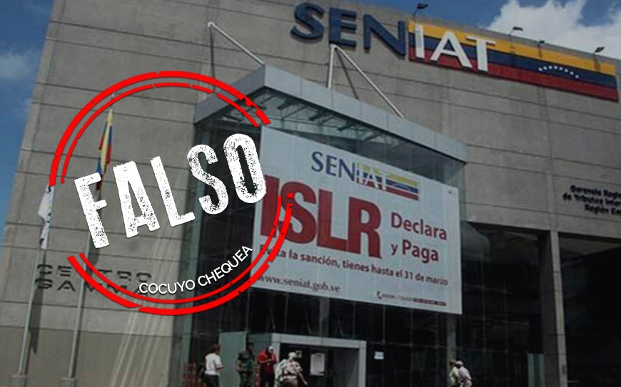 Es falso que se aplicará multa de Bs 10 millones por el RIF vencido