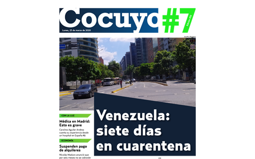 Venezuela: siete días en cuarentena, descarga el #Cocuyo7