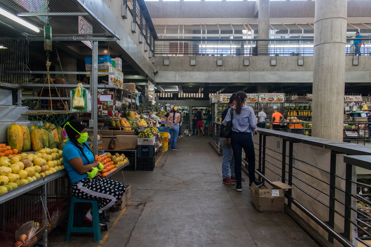 venezuela caracas mercado de chacao coronavirus