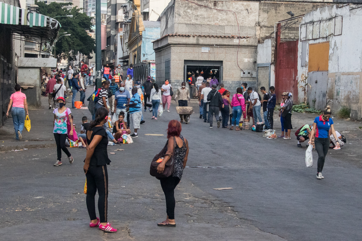 Avenida Baralt Mercado de Quinta Crespo 18 de abril