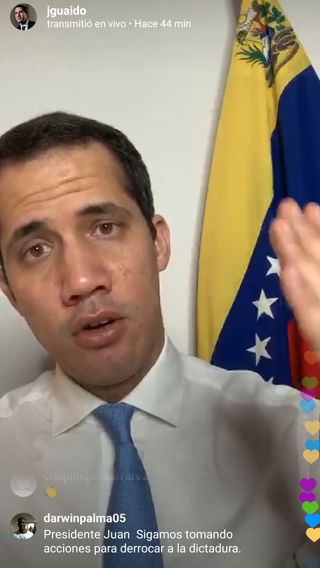 Guaidó discutió la conformación del Gobierno de Emergencia Nacional con Mike Pompeo
