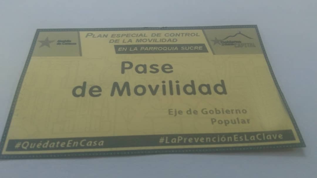 Catia pase de movilidad