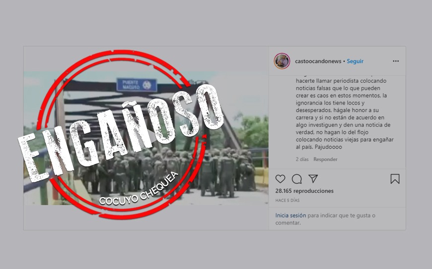 No hubo protestas, ni represión en puente Macuto durante la cuarentena