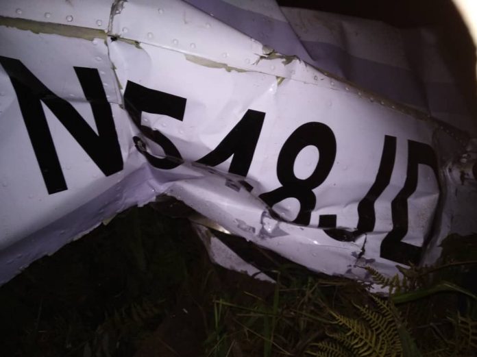 Hallan dos muertos tras desplome de una avioneta en Lara