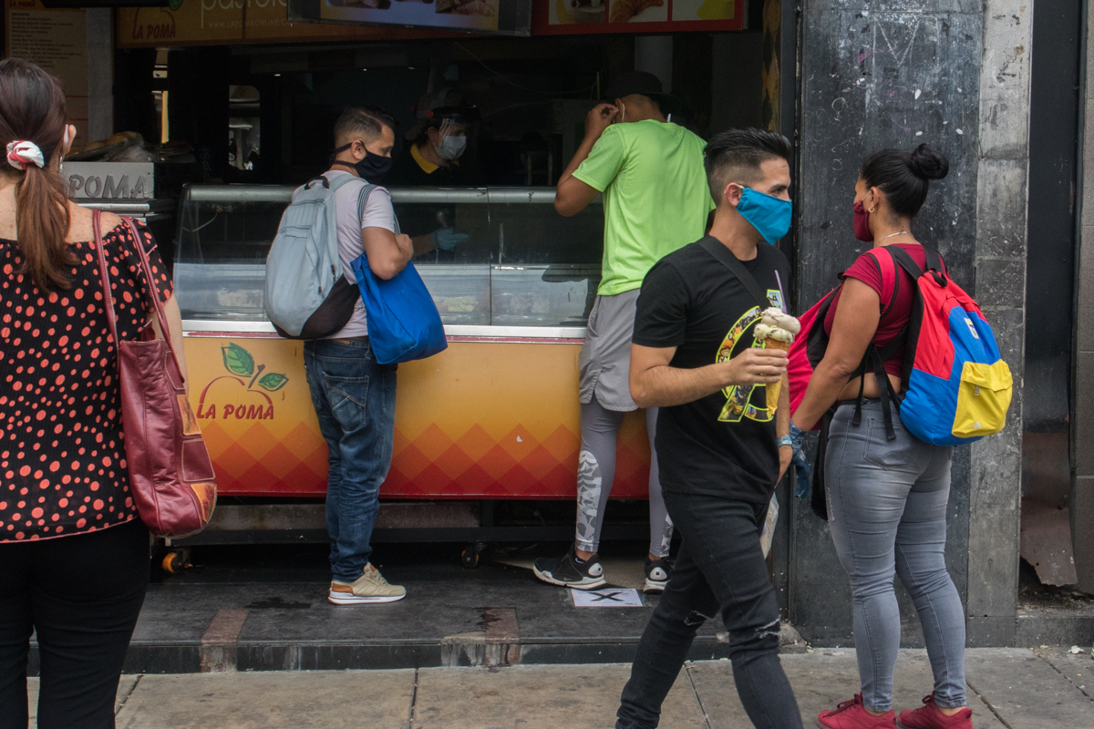 Caracas. heladería Sabana Grande