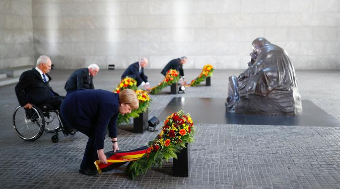 Alemania conmemora final de la II Guerra Mundial