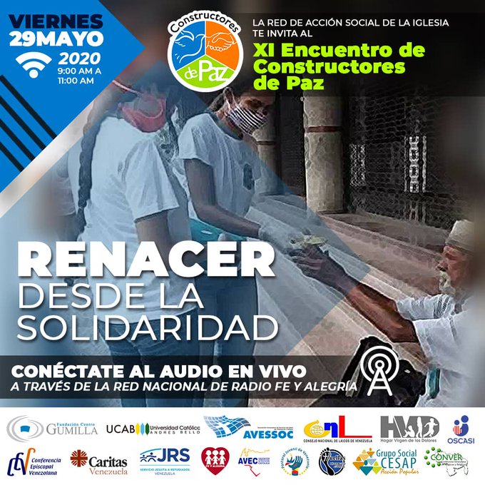 XI Encuentro de Constructores de Paz llamó a la solidaridad y al rescate de la esperanza