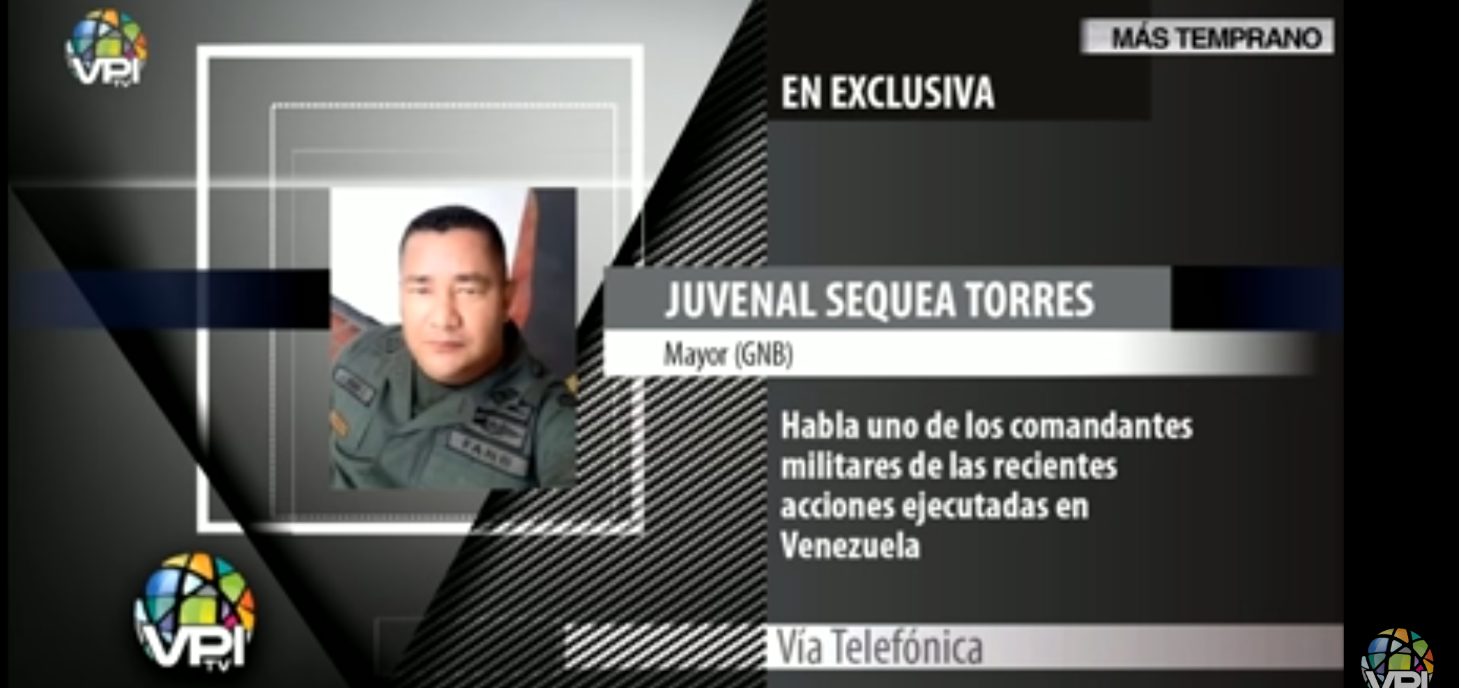 Mayor de la GNB Juvenal Sequea: Los que dirigimos esta operación somos los del 30 de Abril