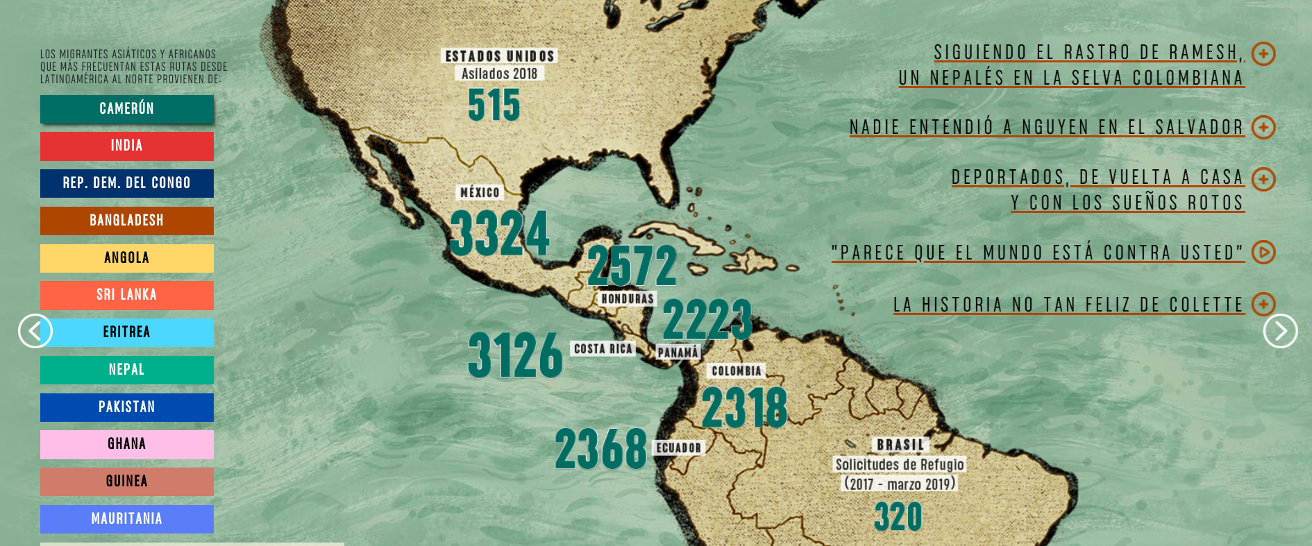 Migrantes de otro mundo, la investigación de CLIP