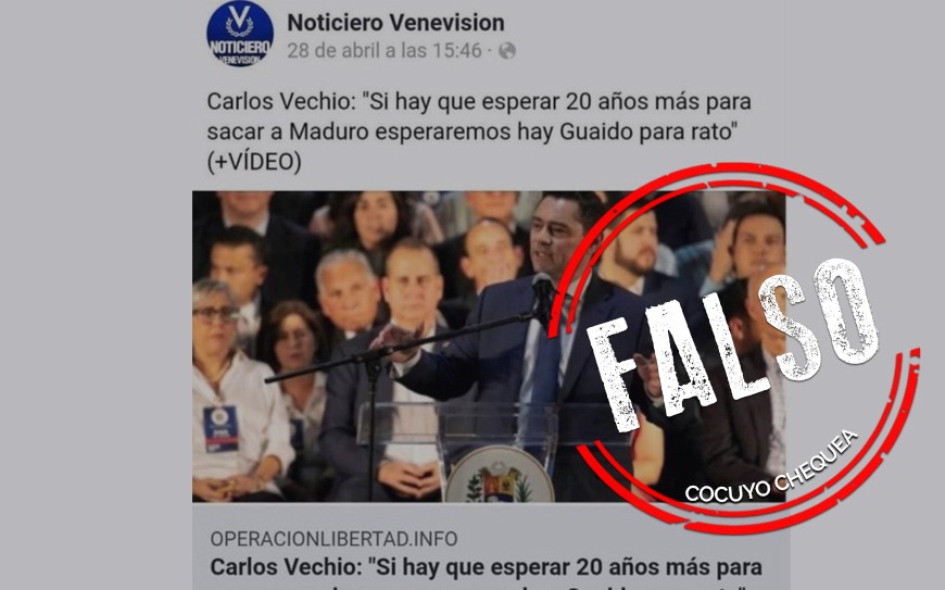 Carlos Vecchio no declaró: "si hay que esperar 20 años para sacar a Maduro, esperaremos"