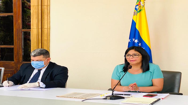 Delcy Rodríguez: Demanda de Guyana por el Esequibo es parte del guión de agresión de EEUU