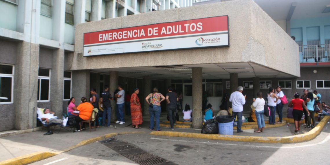 Emergencia del Hospital Universitario de Maracaibo solo atenderá a personas con COVID-19