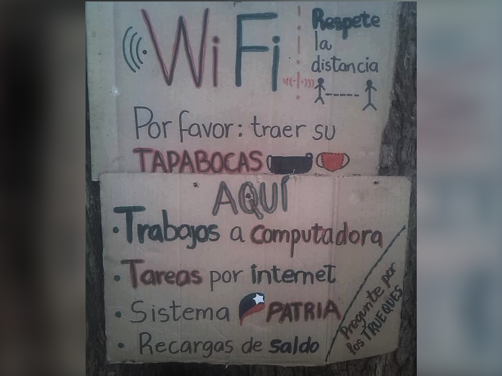 Una profesora en Maracaibo alquila su red WiFi para ayudar a sus vecinos y sobrevivir