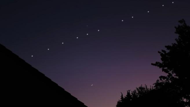 Ni aliens ni OVNIs: lanzarán más satélites Starlink en junio
