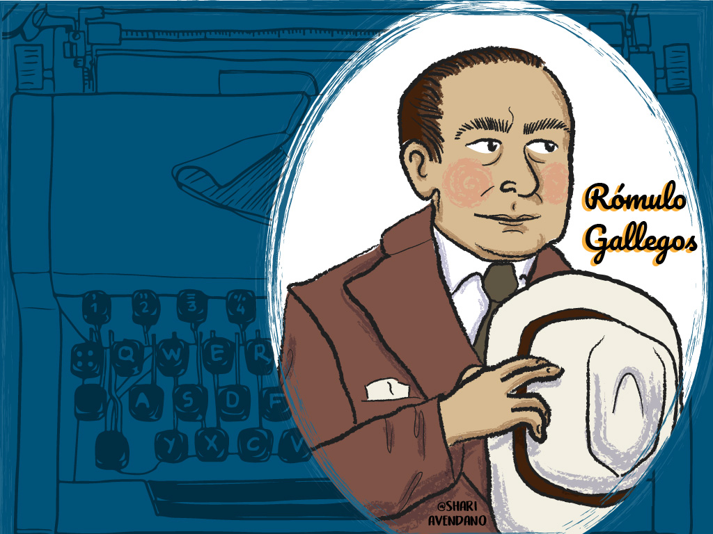 Rómulo Gallegos, uno de los civiles