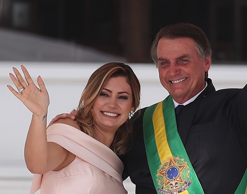 Esposa de Bolsonaro da positivo de coronavirus