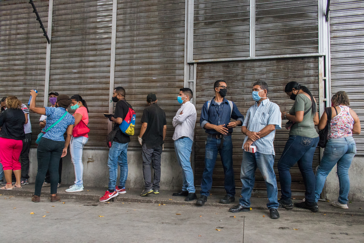 Colas bancos Caracas