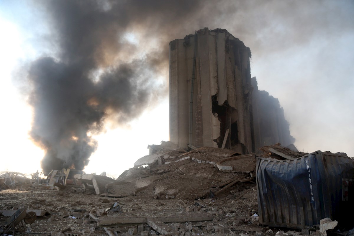 Explosión en Beirut