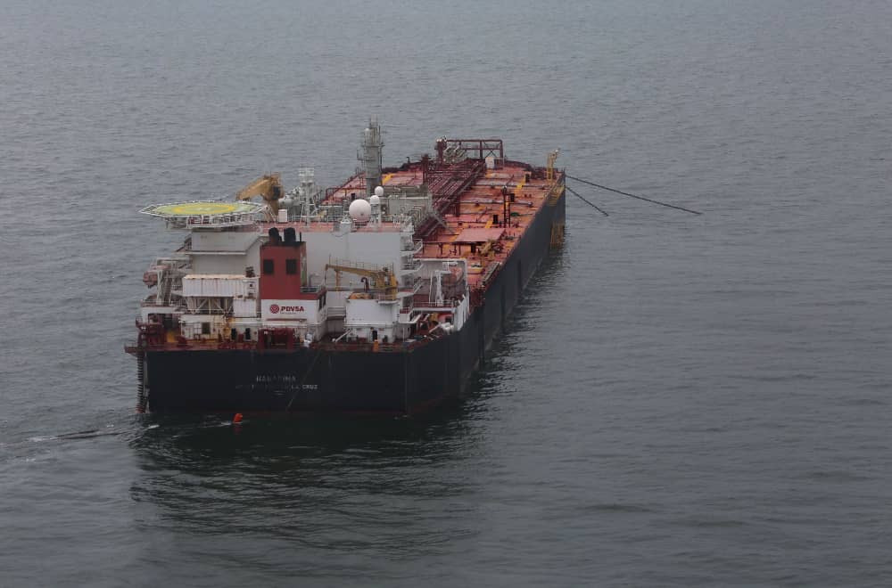 EEUU aprobó que italiana Eni descargue petróleo del Nabarima, dice The Energy Chamber
