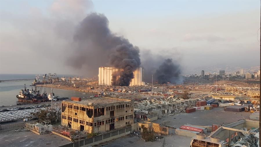 Libano explosion beirut