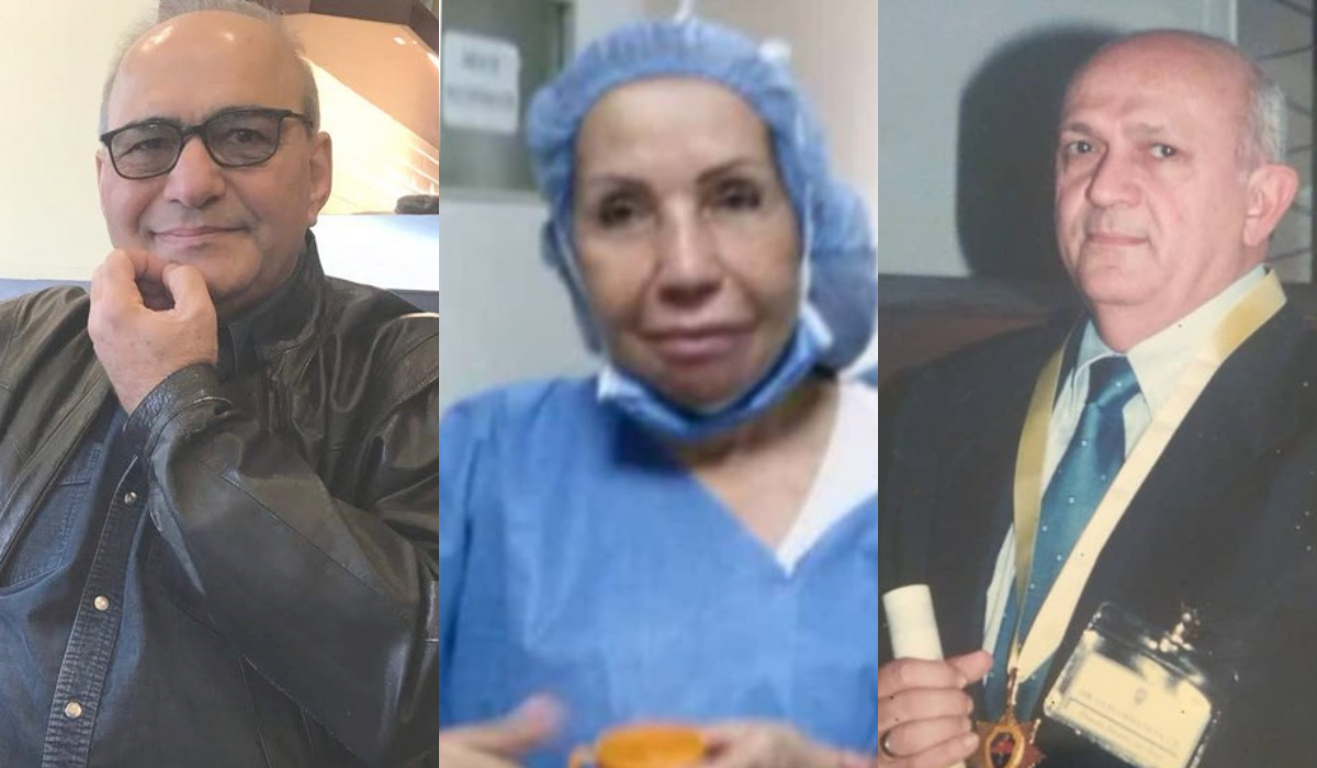 Tres médicos murieron por COVID-19 entre el 8 y el 9 de agosto