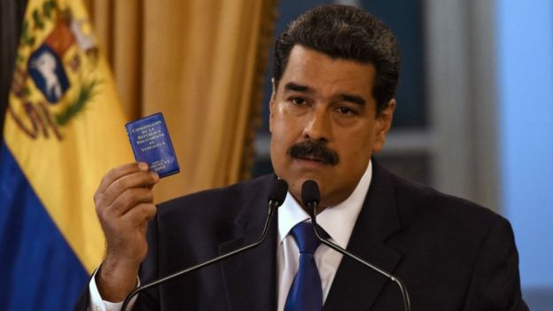 EEUU anuncia sanciones contra Nicolás Maduro e Irán