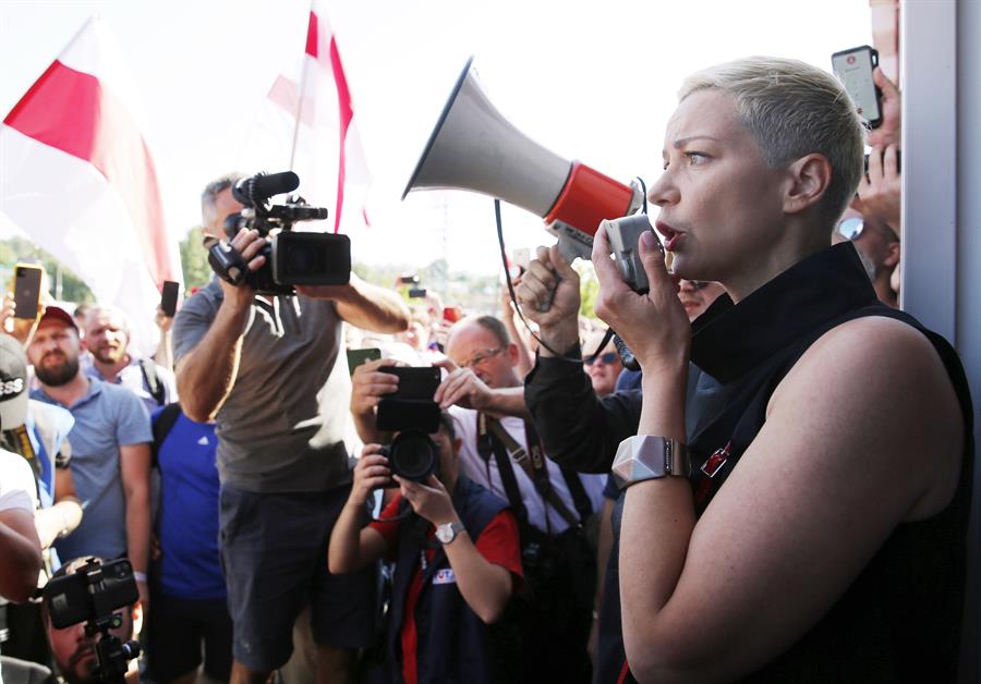 Berlín imputa a Bielorrusia "métodos del salvaje oeste" con Kolésnikova