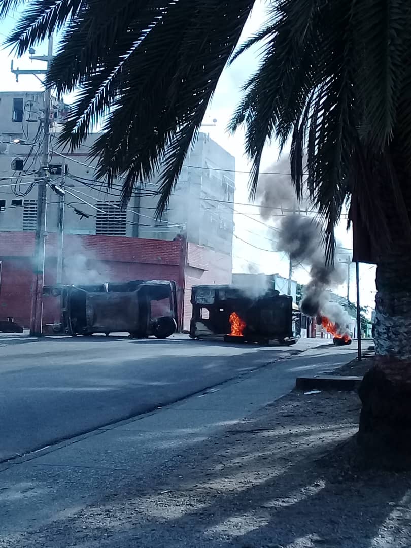 Falta de electricidad, gasolina y gas genera protestas en Nueva Esparta este #28Sep