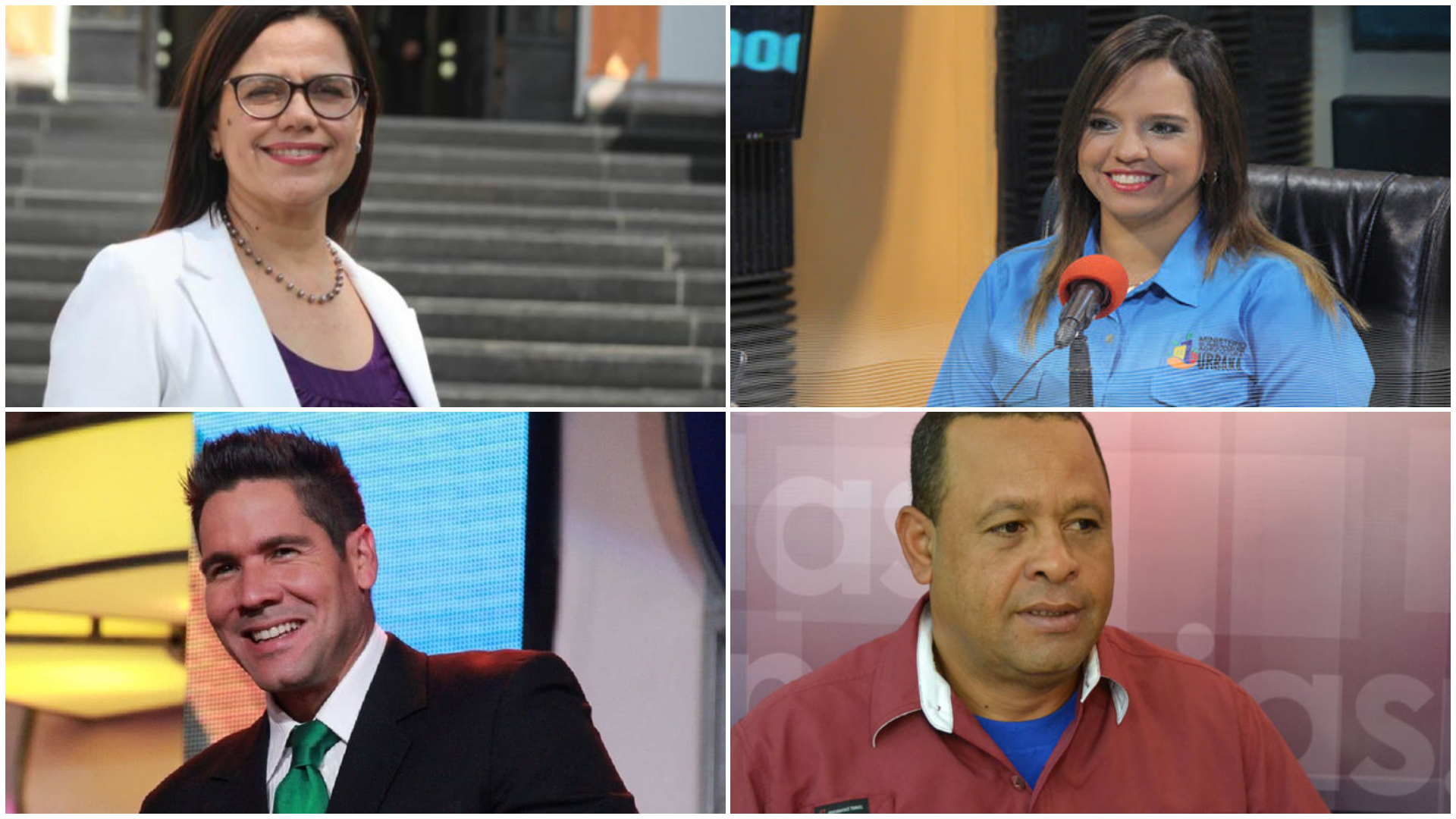 Blanca Eekhout, Gabriela Peña y Winston Vallenilla el voto lista del Psuv en Miranda