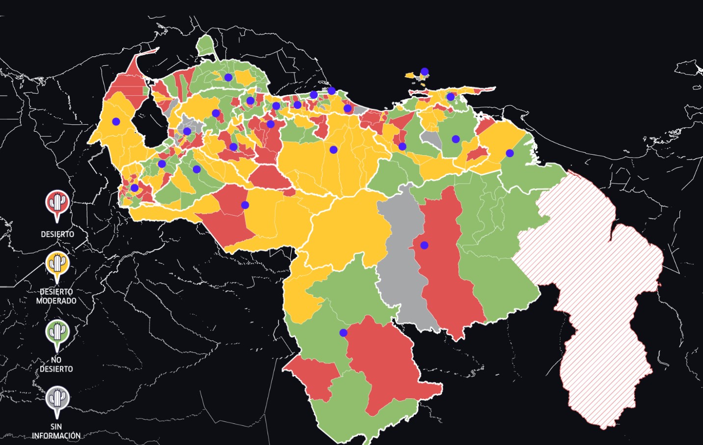 Desiertos informativos en Venezuela: Más de cinco millones de personas sin acceso a suficientes medios