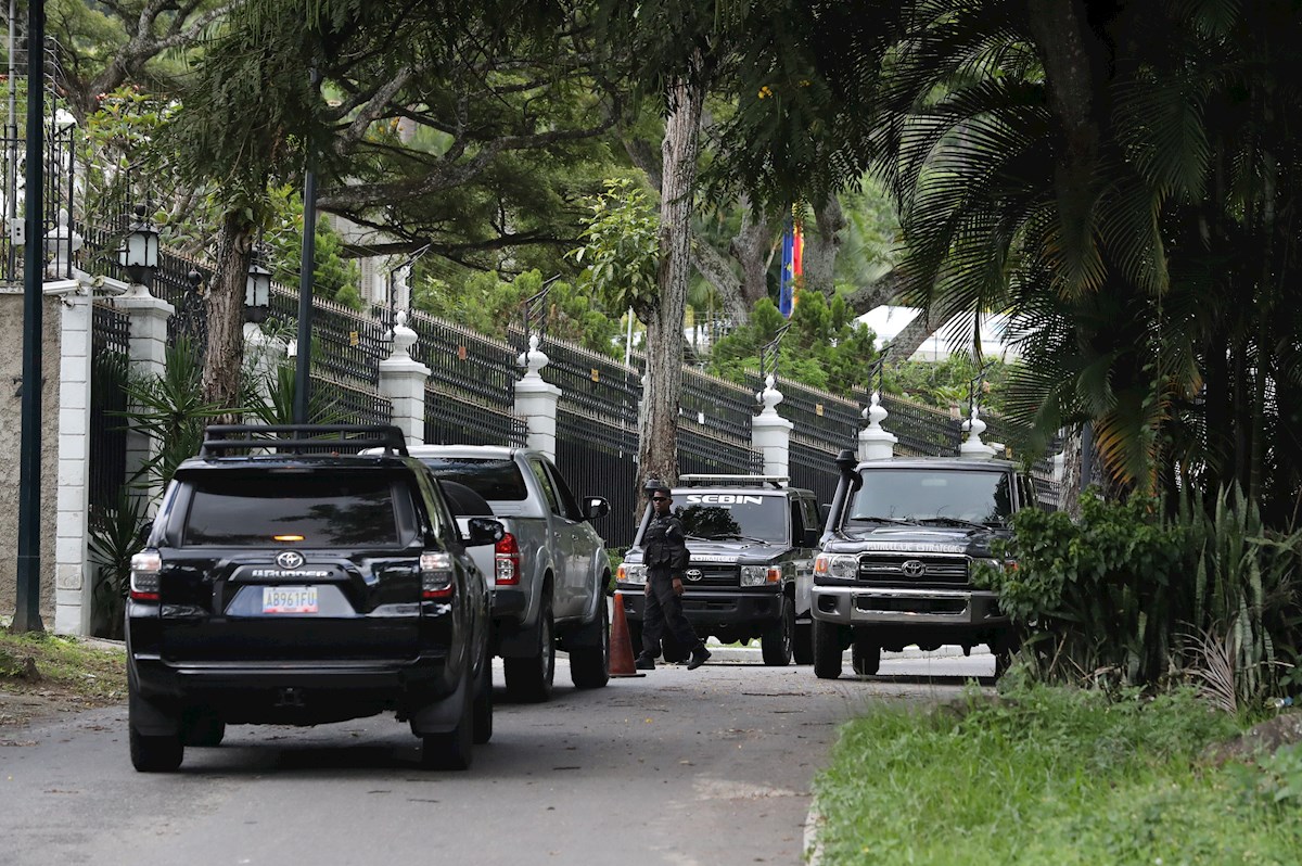 Leopoldo Lopez salio de la residencia del embajador de España