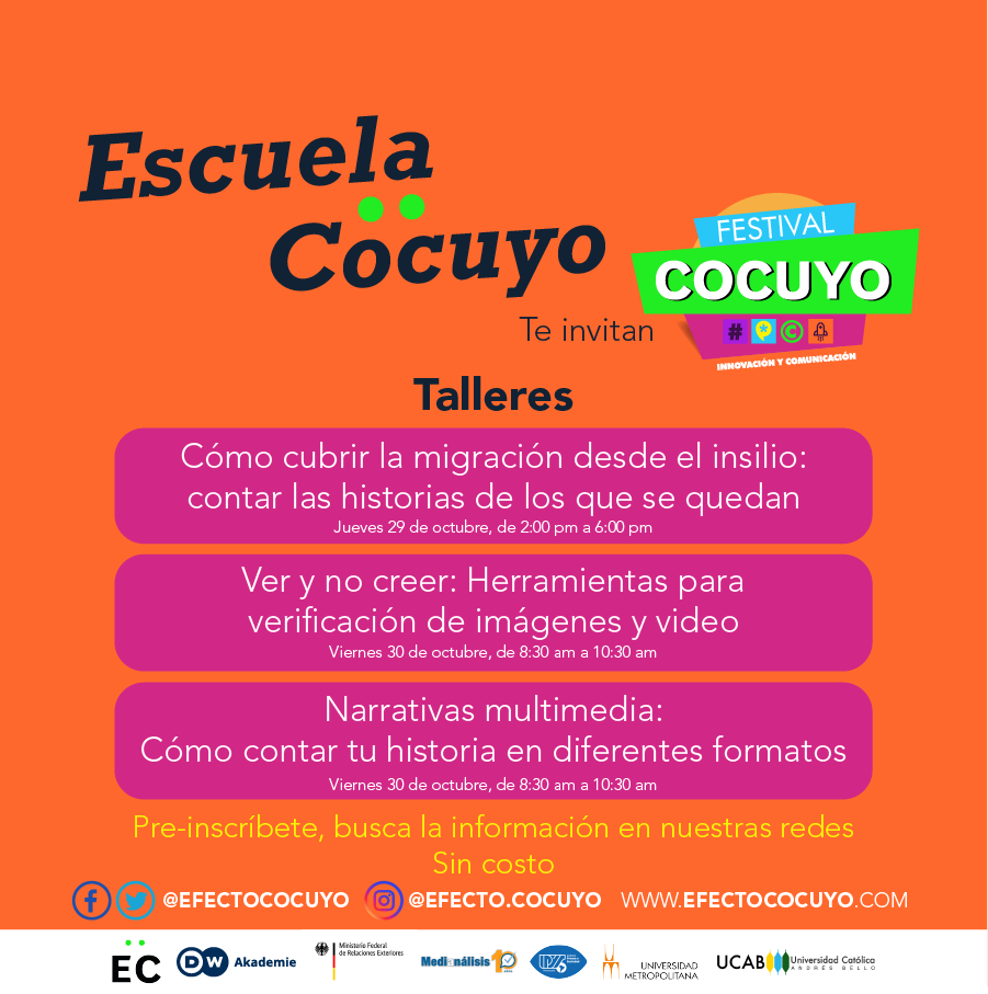 Talleres Escuela Cocuyo 2020