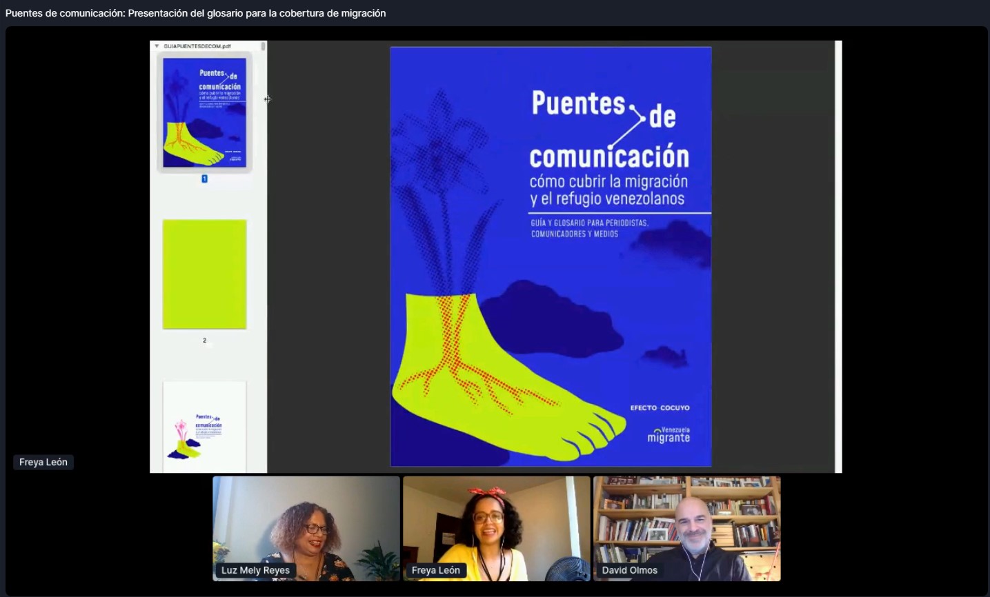 Puentes de comunicación: la guía para cubrir la migración y el refugio de venezolanos