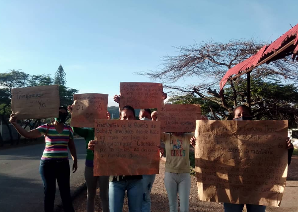 Protestan en Barquisimeto tras 35 días sin luz mientras que en Cumaná exigen gas doméstico este #18Nov
