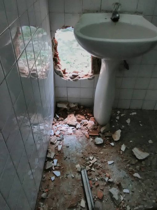 Vandalizan sede del CNP en el estado Miranda