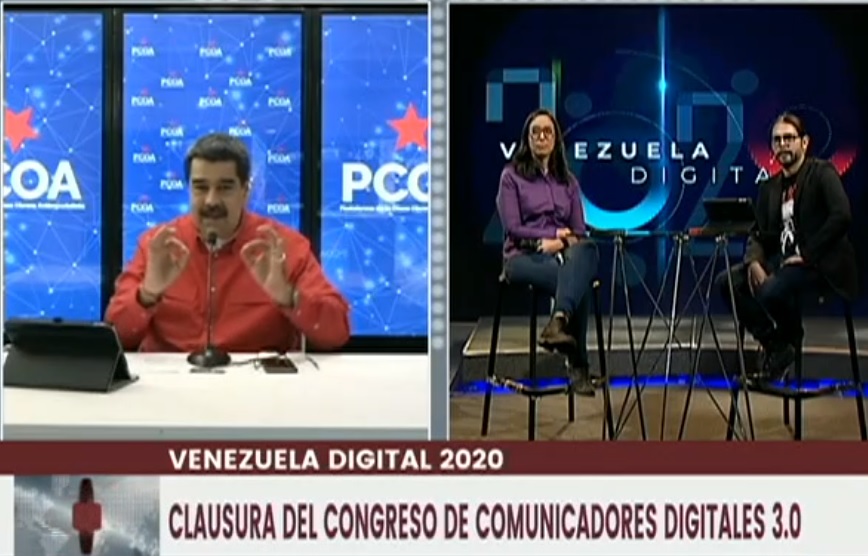 Maduro llama a debatir sobre leyes para regular las redes sociales 
