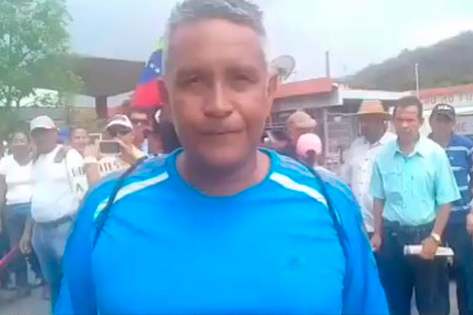 Denuncian desaparición forzada de profesor y sindicalista Robert Franco