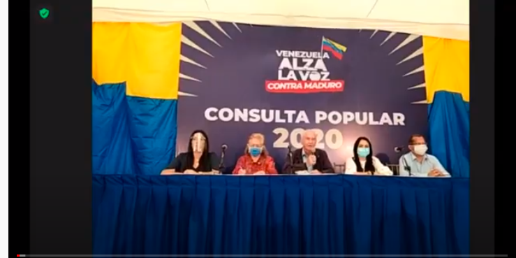 Organizadores de consulta popular anuncian agenda para «materializar» resultados