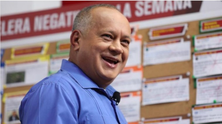 Diosdado Cabello amenaza a ONG con "aplicar todo el peso de la ley" al llegar a la Asamblea Nacional