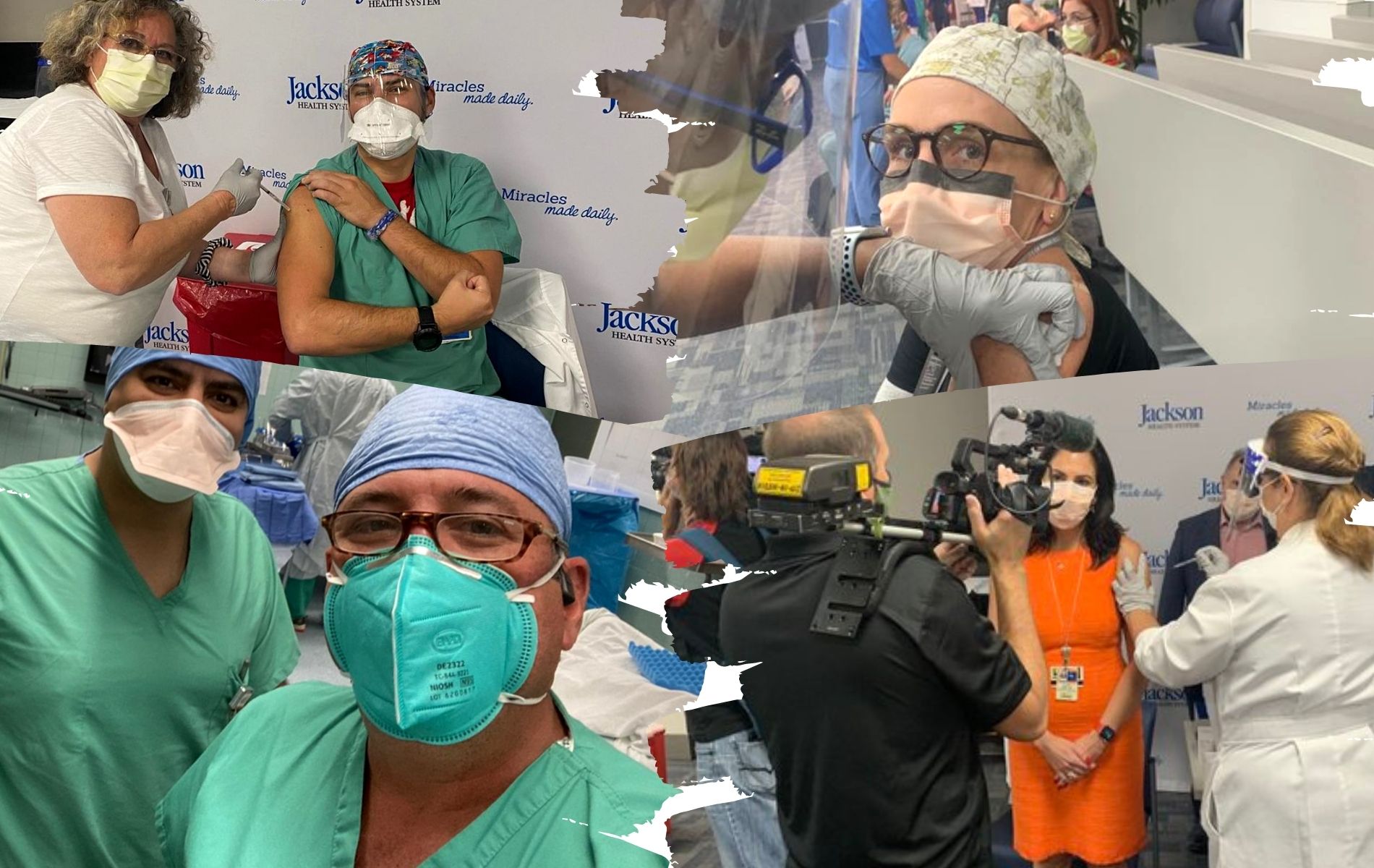 Cuatro venezolanos entre los primeros en recibir la vacuna contra el COVID-19 en EEUU