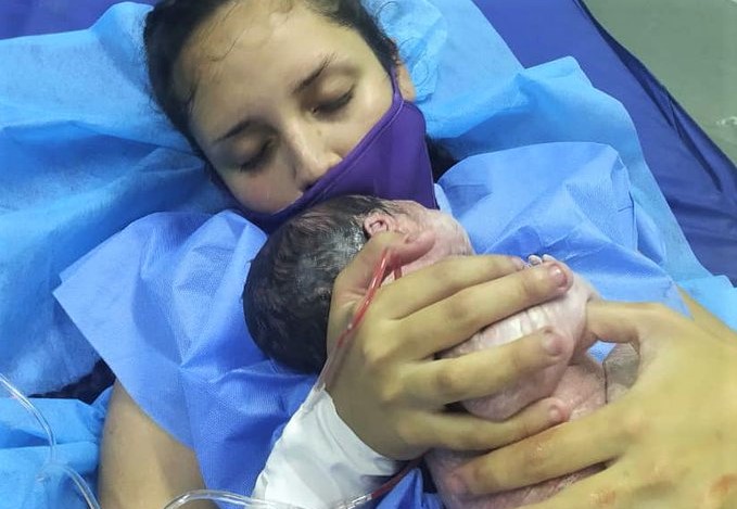 Gael es el primer bebé de 2021