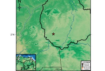 Sismo de magnitud 6.0 en Santa Elena de Uairén se siente en Brasil
