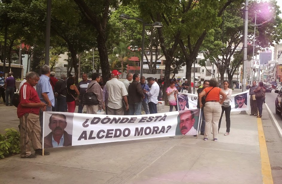 Alcedo Mora y los hermanos Vergel cumplen seis años desaparecidos