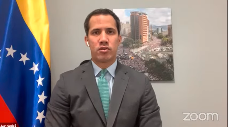 ´´La lucha de los pueblos por lograr una patria libre no se detendrá´´, dice Guaidó ante Parlamento Europeo