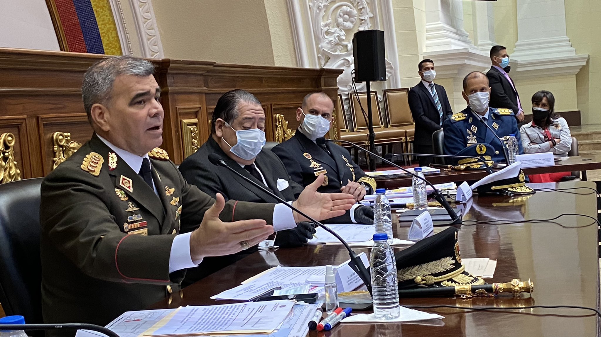 Alto mando militar acude a la AN del 6Dic para tratar tema del Esequibo