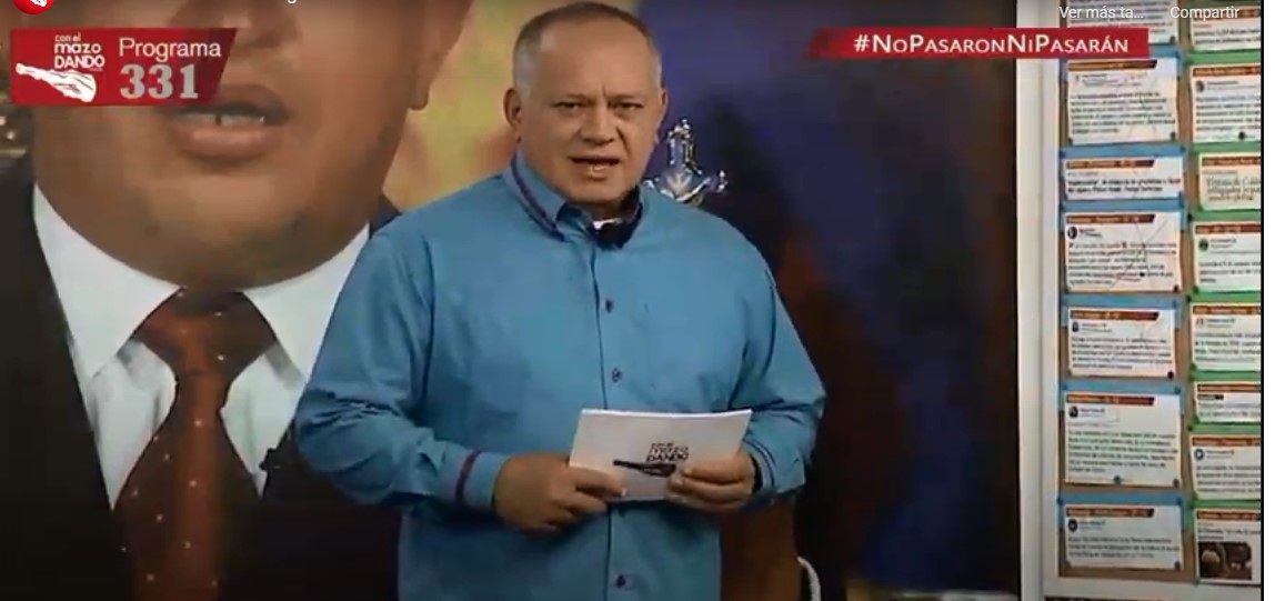 Diosdado Cabello a la UE: Vayan a comerse un dulce
