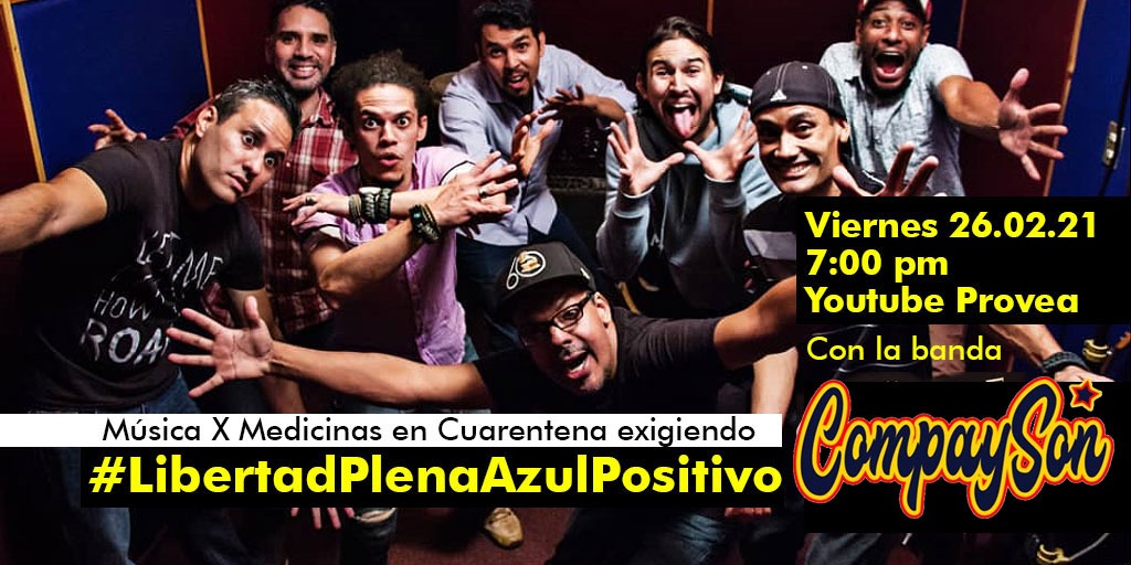 Vuelve "Música x medicinas" en apoyo a Azul Positivo este #26Feb