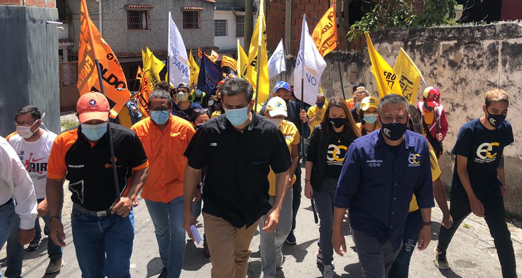 Carlos Ocariz convoca a los venezolanos a luchar por condiciones para ir a elecciones